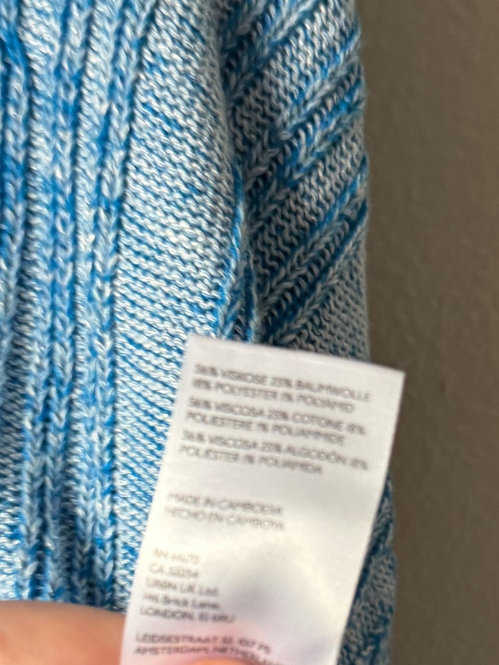 Anthro Pilcro Textured High-Low Boho Knit Pullover XS - Picture 5 of 6